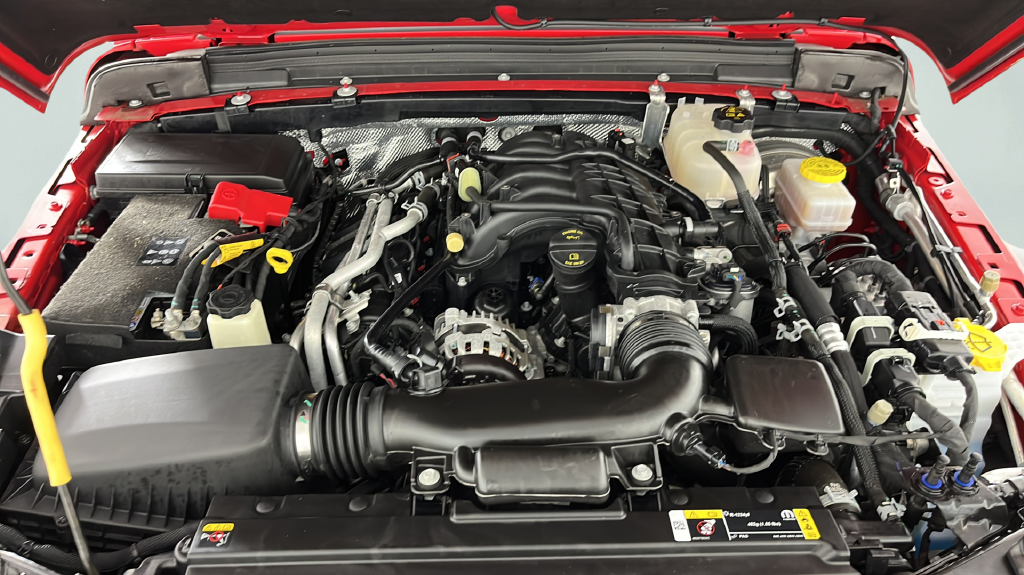 Used 2024 Red Clearcoat Jeep Sport image 37