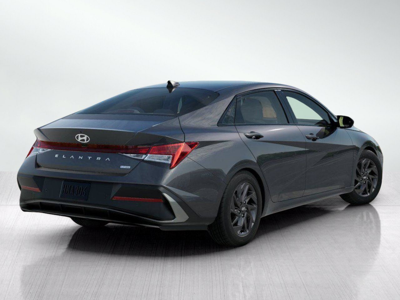 New 2026 Ecotronic Gray Hyundai Blue Sedan FWD image 5
