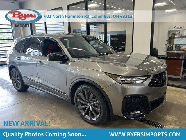 Used 2025 Liquid Carbon Metallic Acura w/A-Spec Package image 1