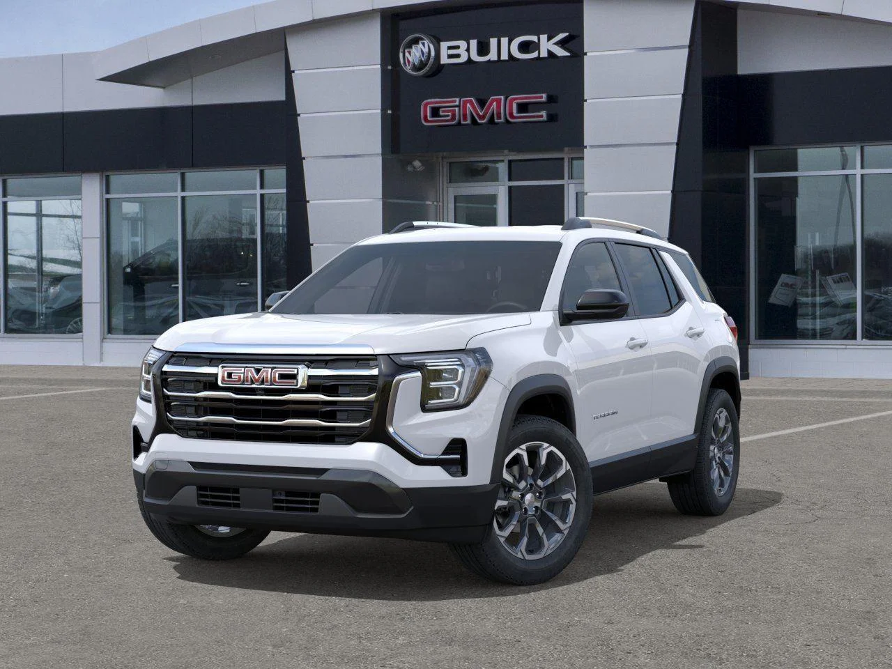 New 2027 Summit White GMC AWD Elevation image 6