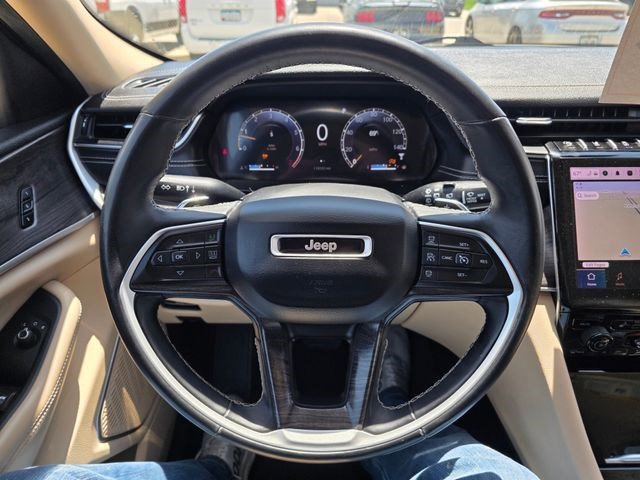 Used 2021 Bright White Clearcoat Jeep Limited image 20