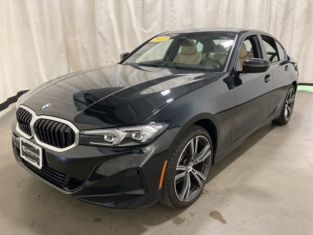 Used 2023 Black Sapphire Metallic BMW 330i xDrive image 25
