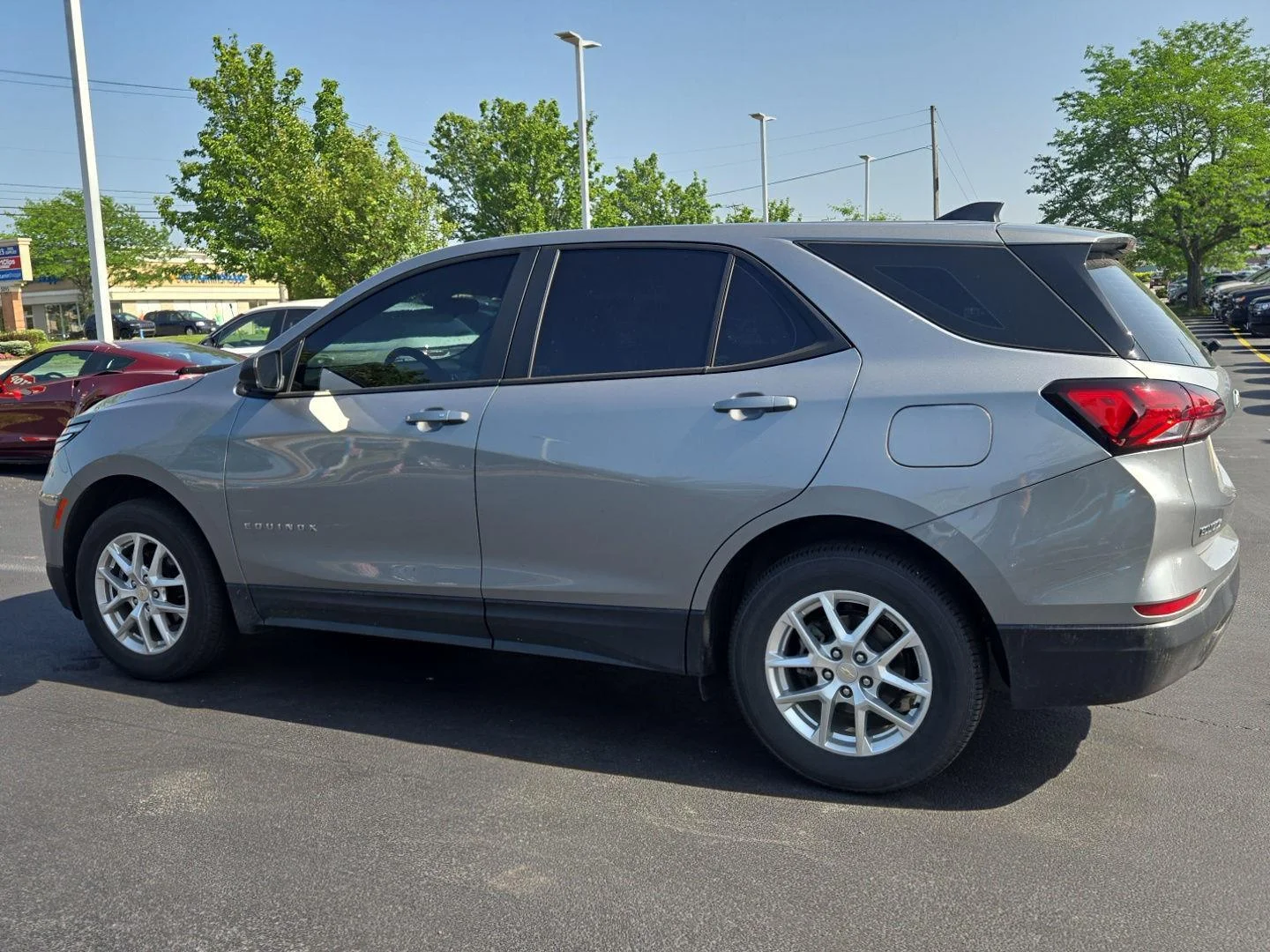 Used 2024 Sterling Gray Metallic Chevrolet LS image 3