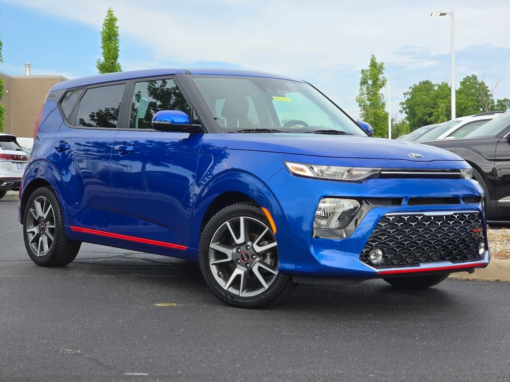 Used 2021 Blue Kia GT-Line image 1