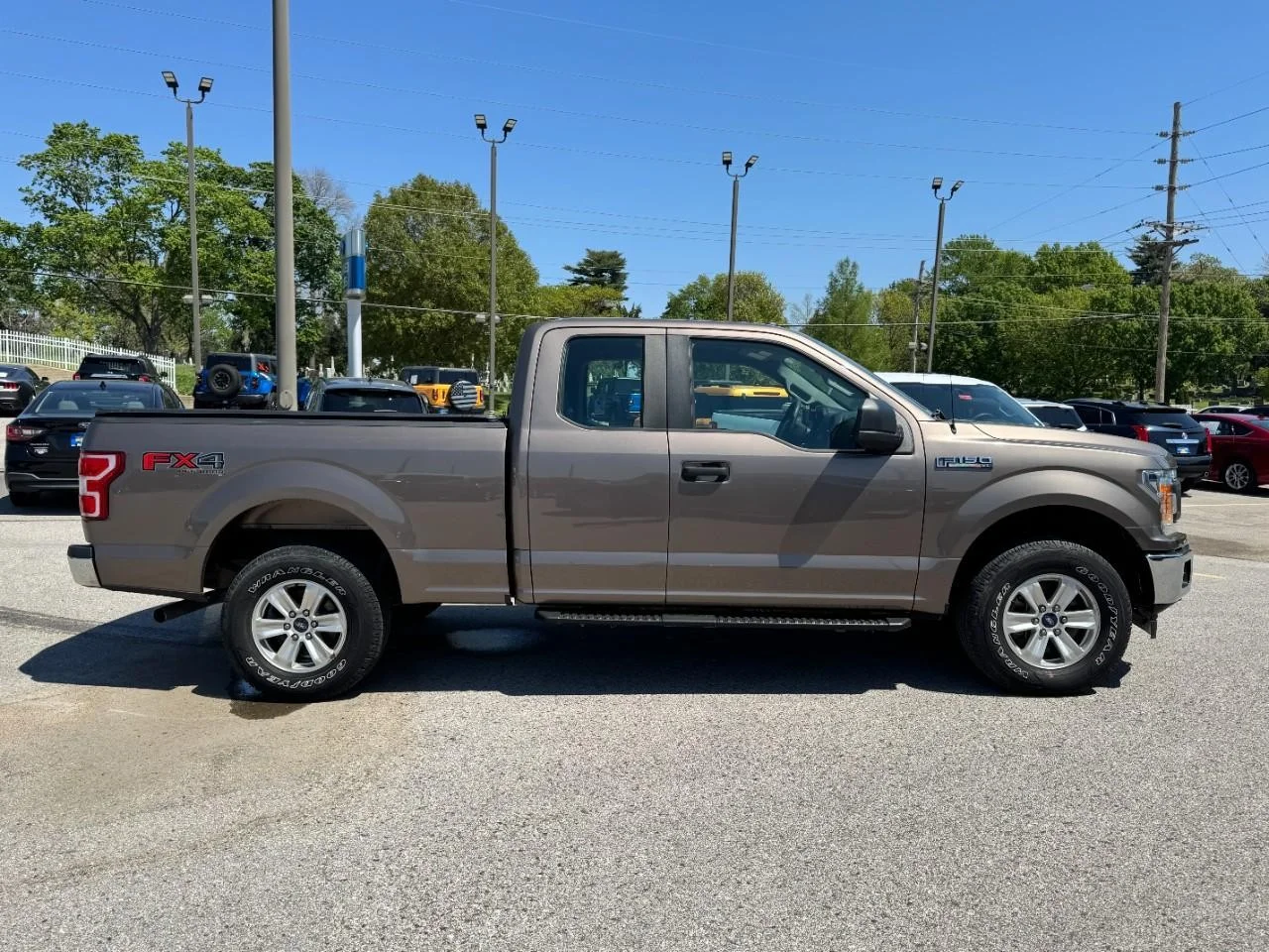 Used 2018 Stone Gray Ford 4WD SuperCab 6.5' Box image 2