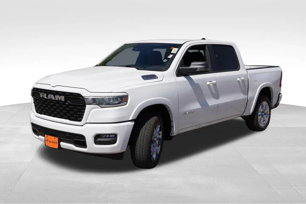 New 2026 Bright White Clear-Coat Exterior Paint RAM Big Horn image 7