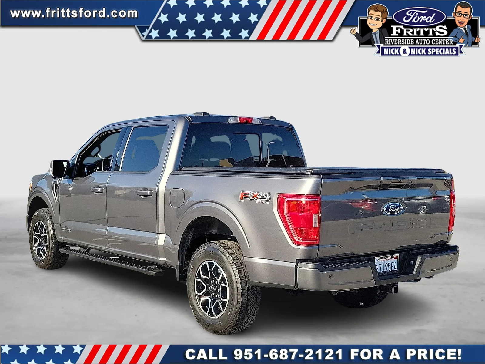 Certified Used 2023 Gray Metallic Ford XLT image 3