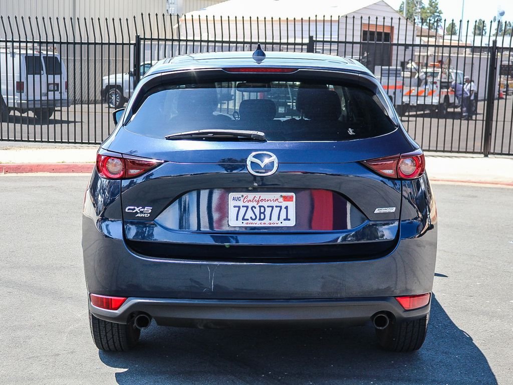 Used 2017 Crystal Blue Mazda Touring image 8