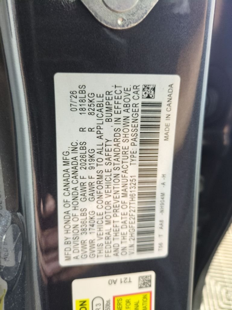 New 2026 Meteorite Gray Metallic Honda LX image 28