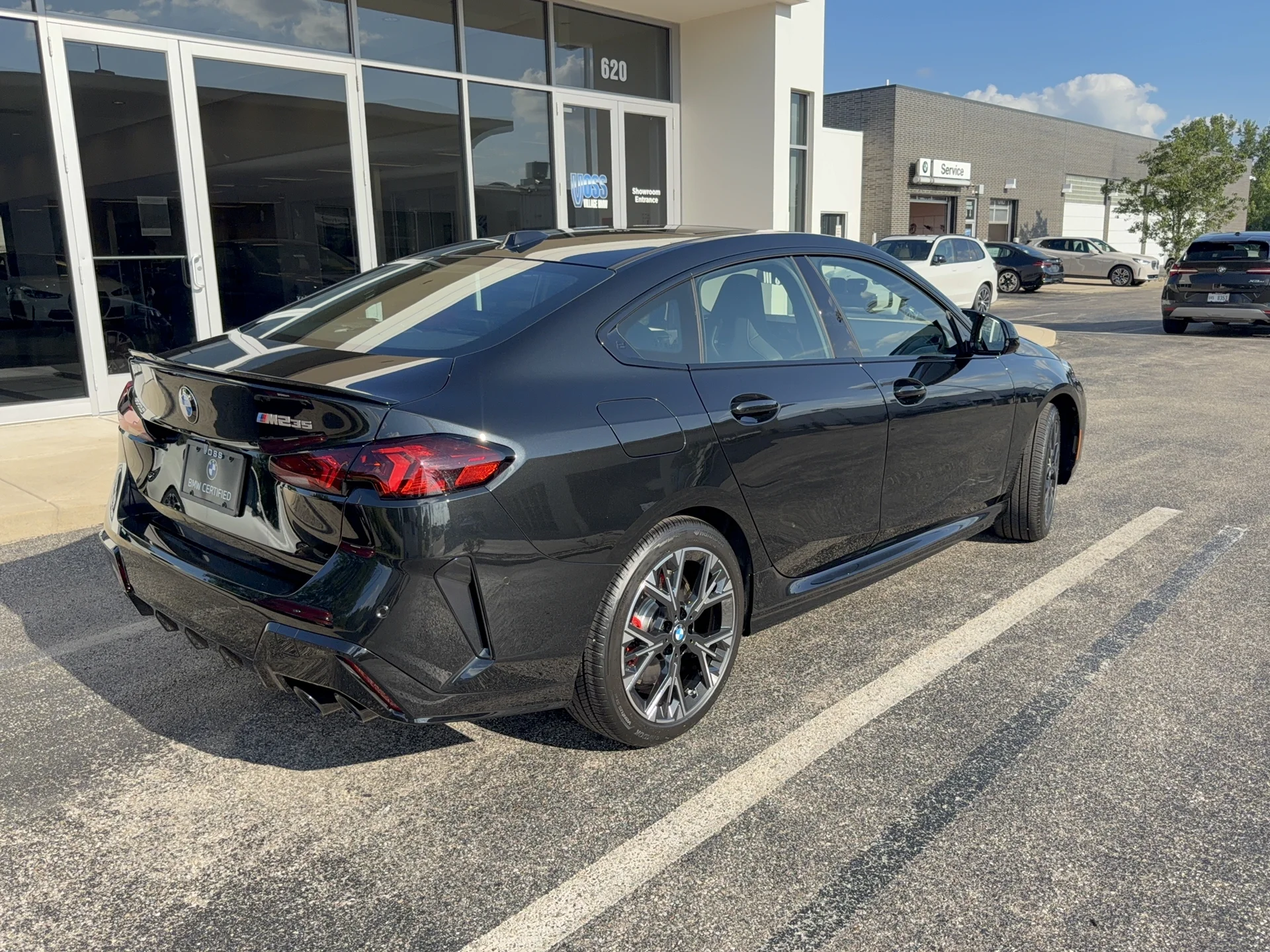 Used 2026 Black Sapphire Metallic BMW M235 xDrive Gran Coupe image 3