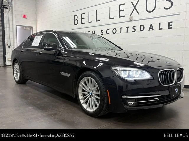 Used 2015 Red BMW 750Li image 1