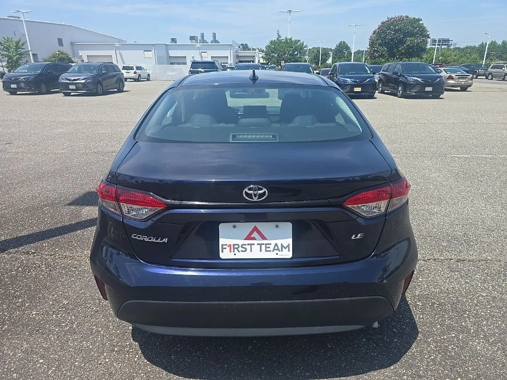 Certified Used 2023 Blue Toyota LE image 6