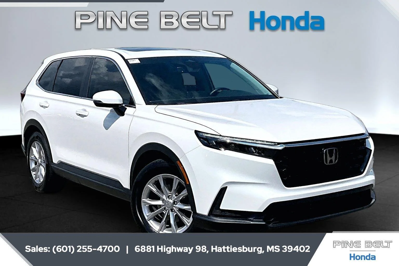 Used 2024 Platinum White Pearl Honda EX-L image 1