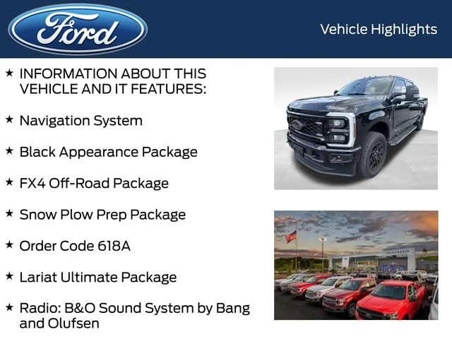 Used 2025 Black Ford Lariat image 4
