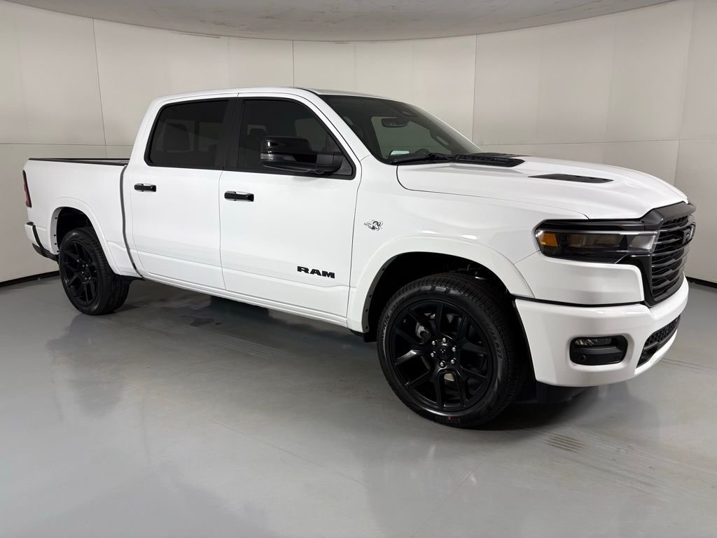 New 2026 Bright White Clear-Coat Exterior Paint RAM Laramie image 9