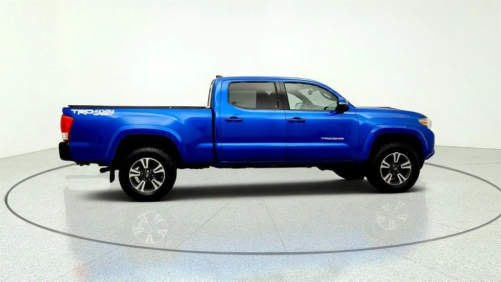 Used 2017 Blazing Blue Pearl Toyota TRD Sport Double Cab 6