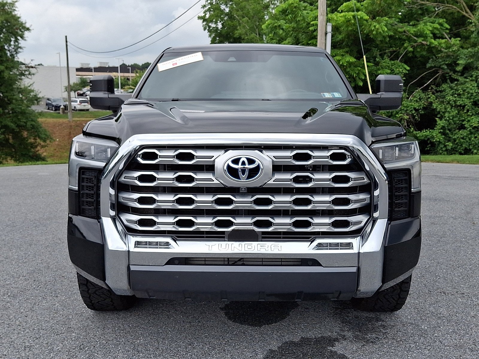 Used 2022 Midnight Black Metallic Toyota 1794 Edition Hybrid image 2