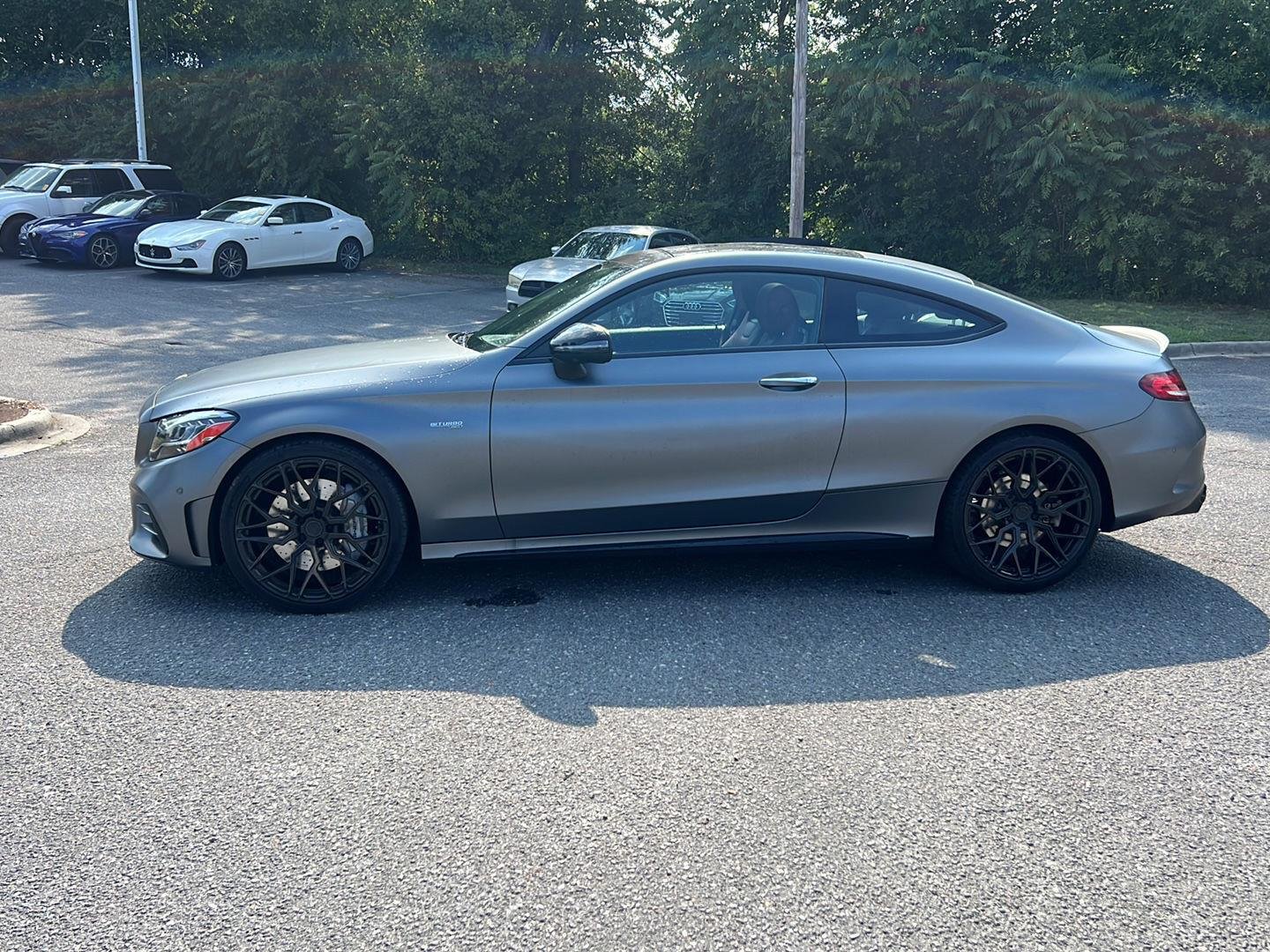 Used 2022 Black Mercedes-Benz AMG® C 43 image 2