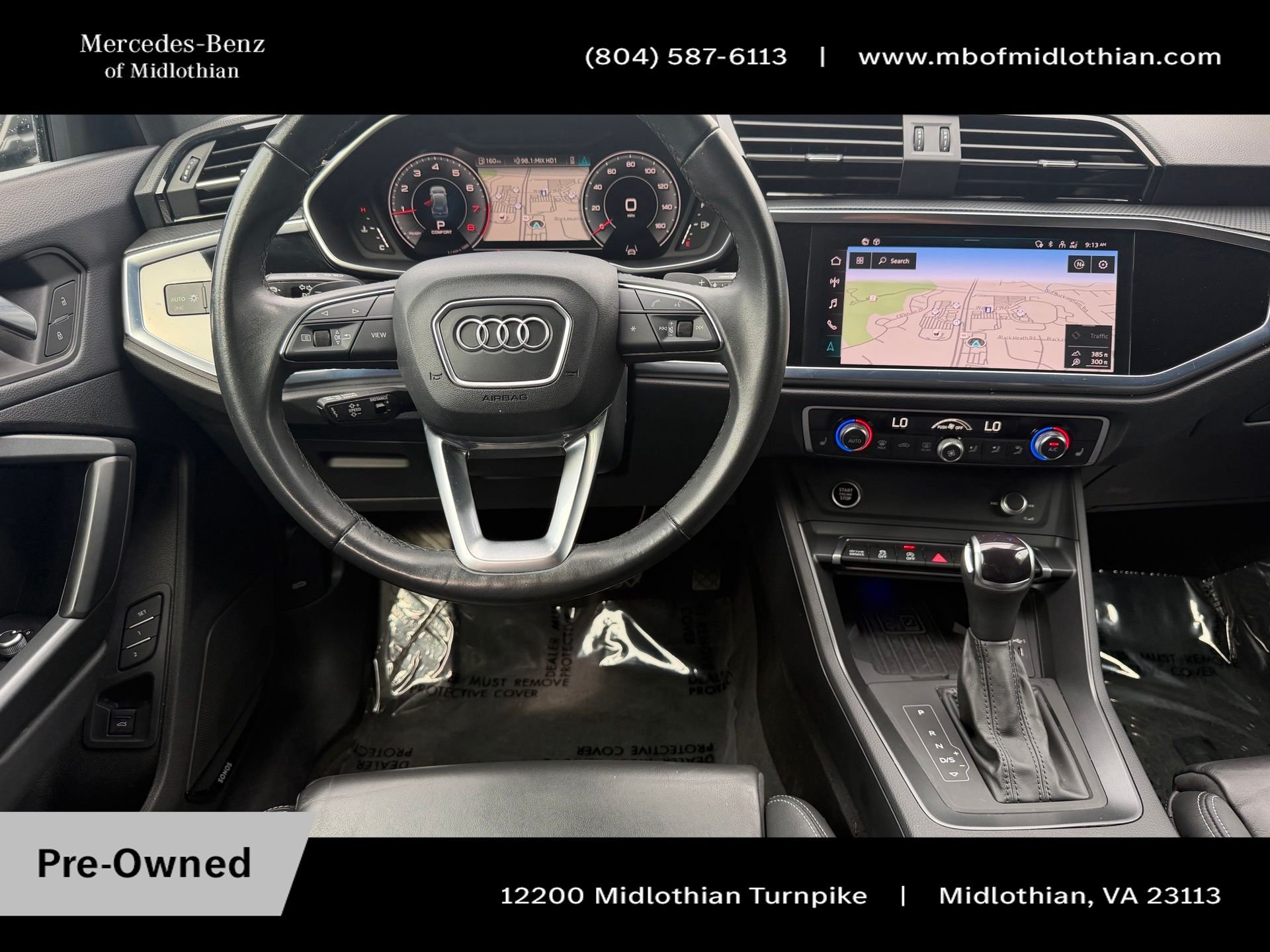 Used 2023 Blue Audi Premium Plus image 10