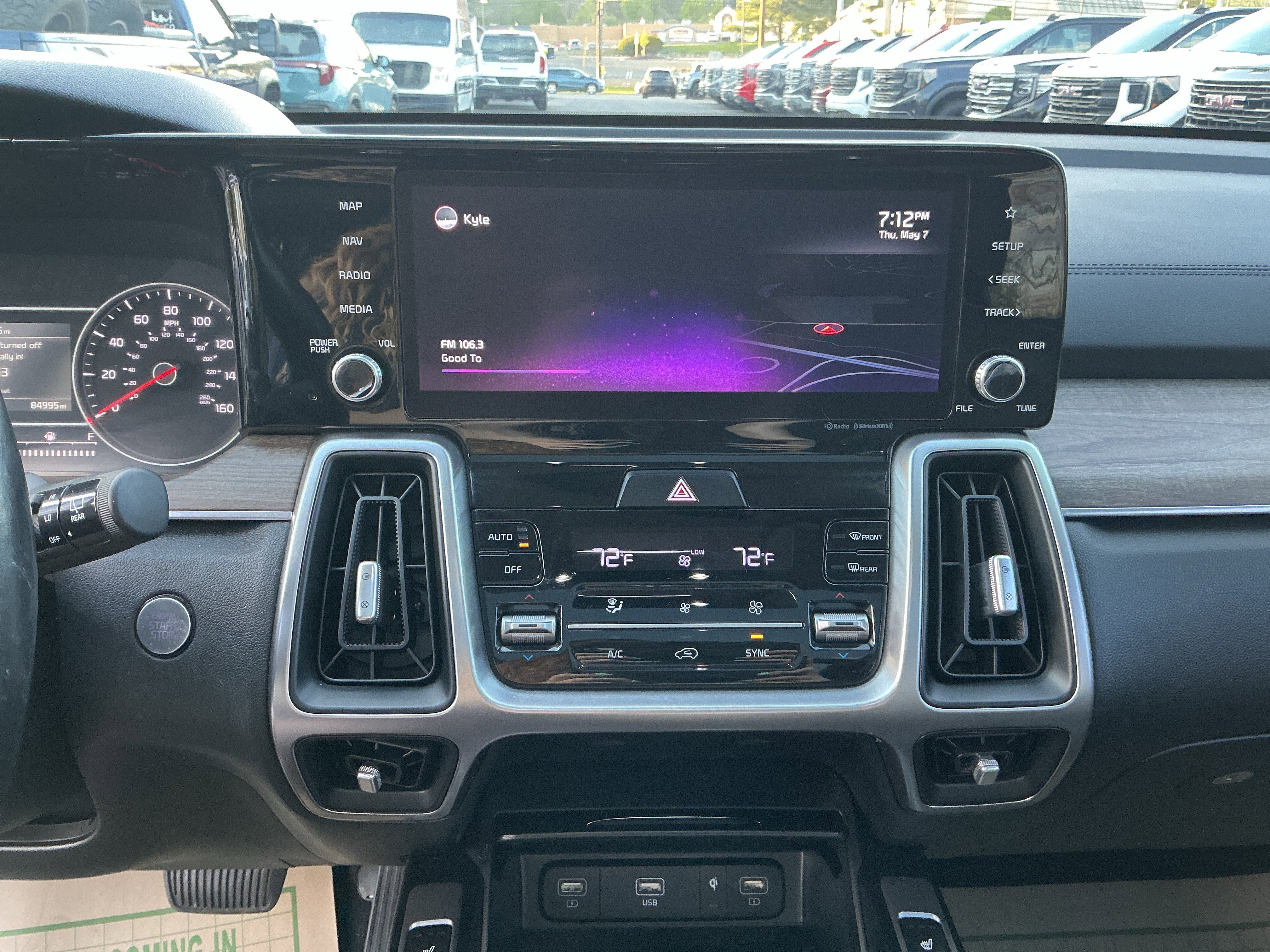 Used 2022 Wolf Gray Kia X-Line EX image 21