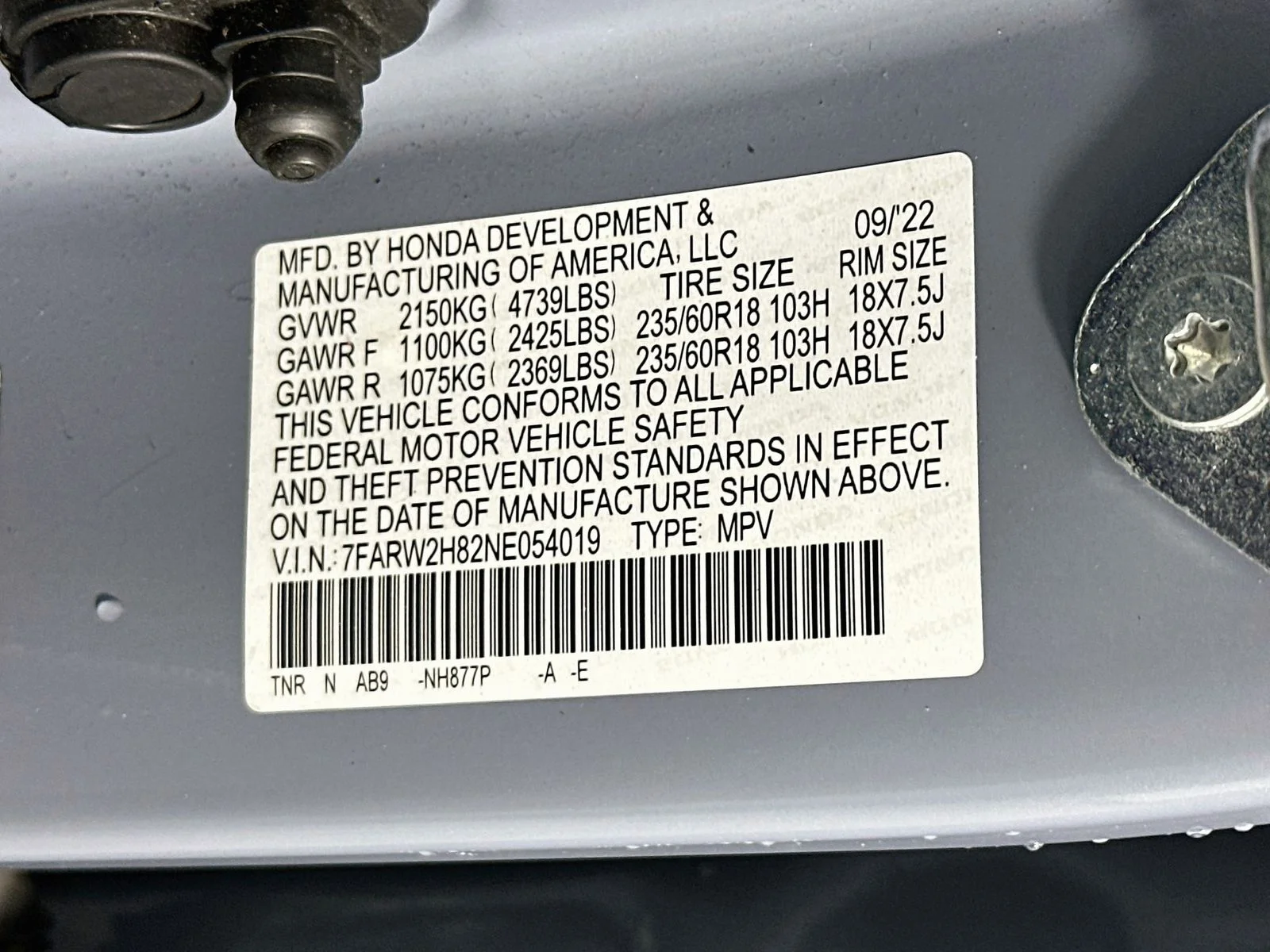 Used 2022 Gray Honda EX-L image 32