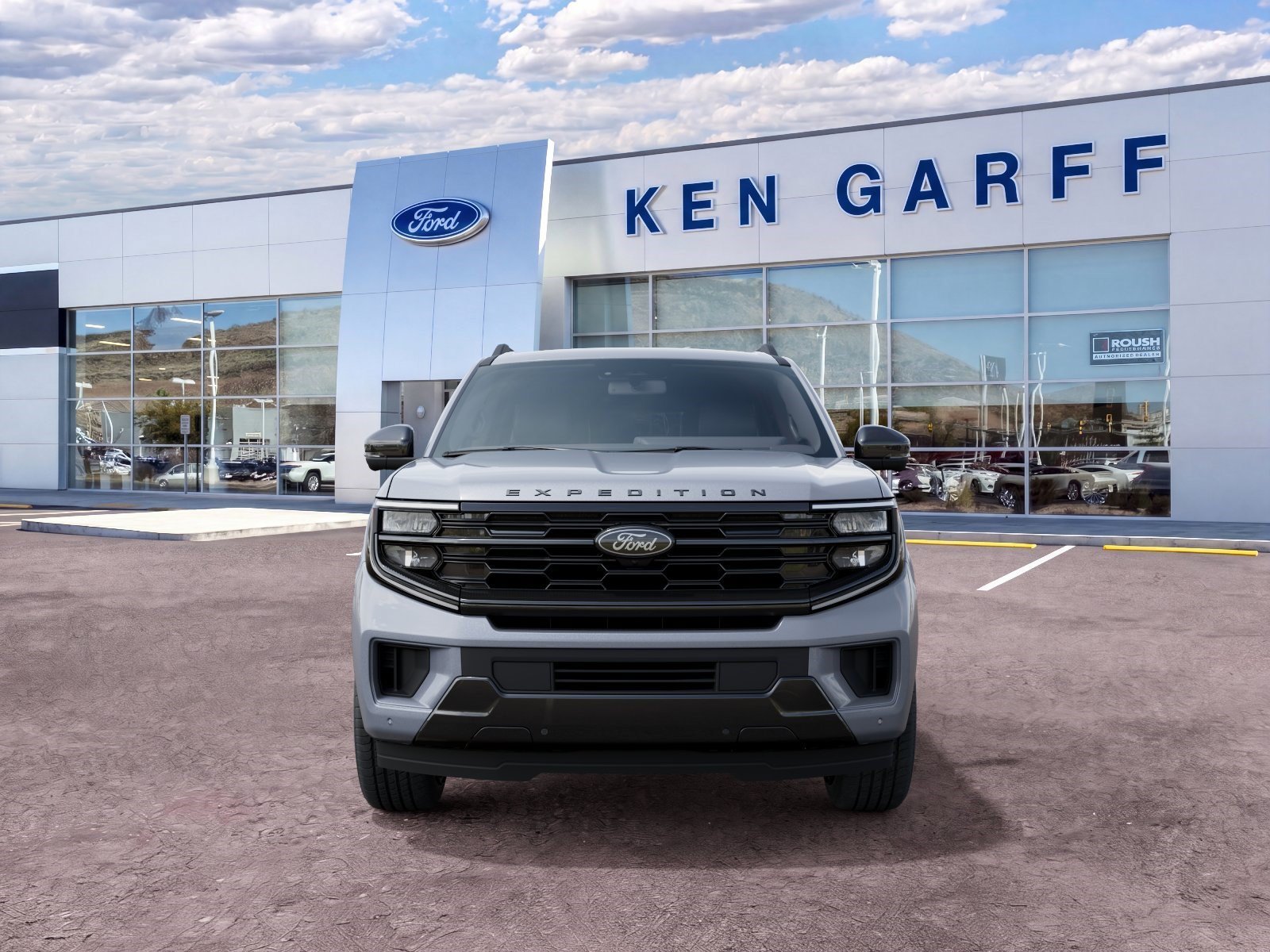 New 2027 Glacier Gray Metallic Tri-Coat Ford Platinum image 3