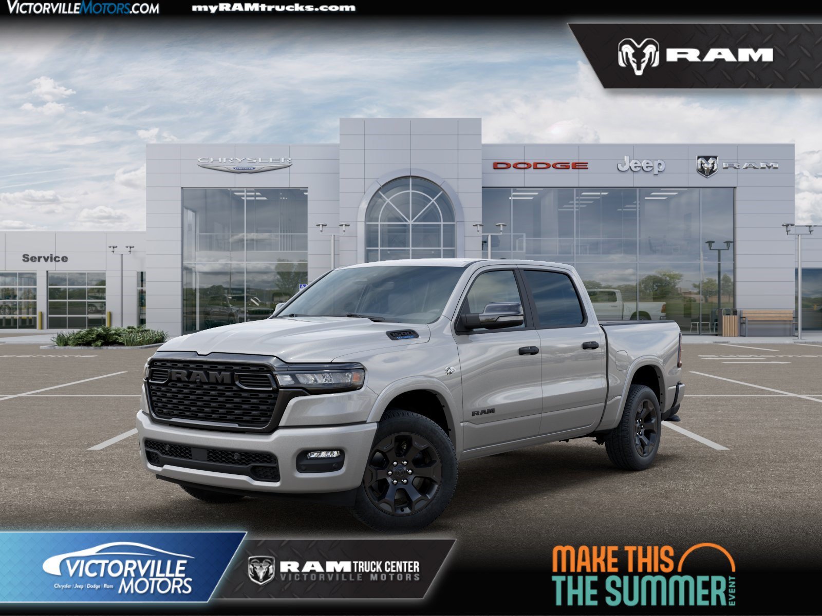 New 2026 Silver Zynith Exterior Paint RAM Big Horn/Lone Star image 1