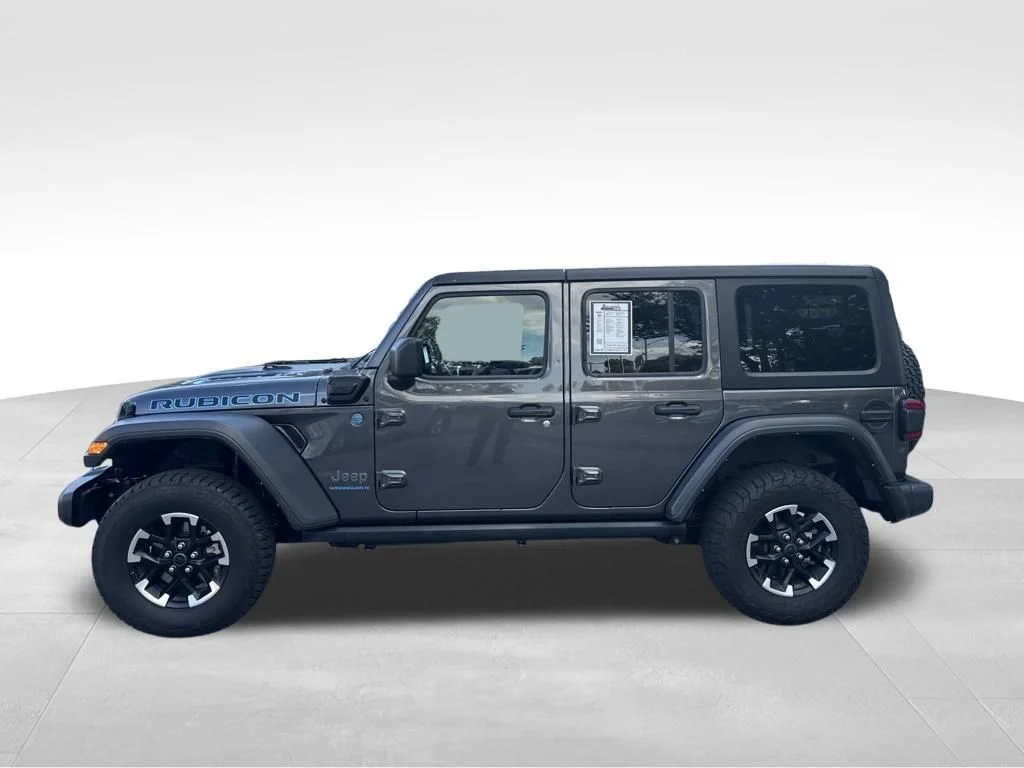 Used 2024 Gray Jeep Rubicon 4xe image 2