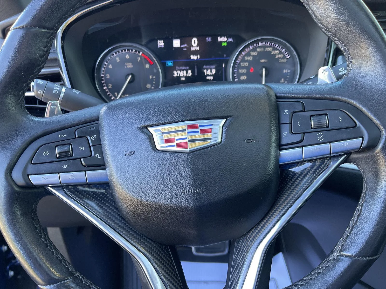 Used 2024 Opulent Blue Metallic Cadillac Sport image 25