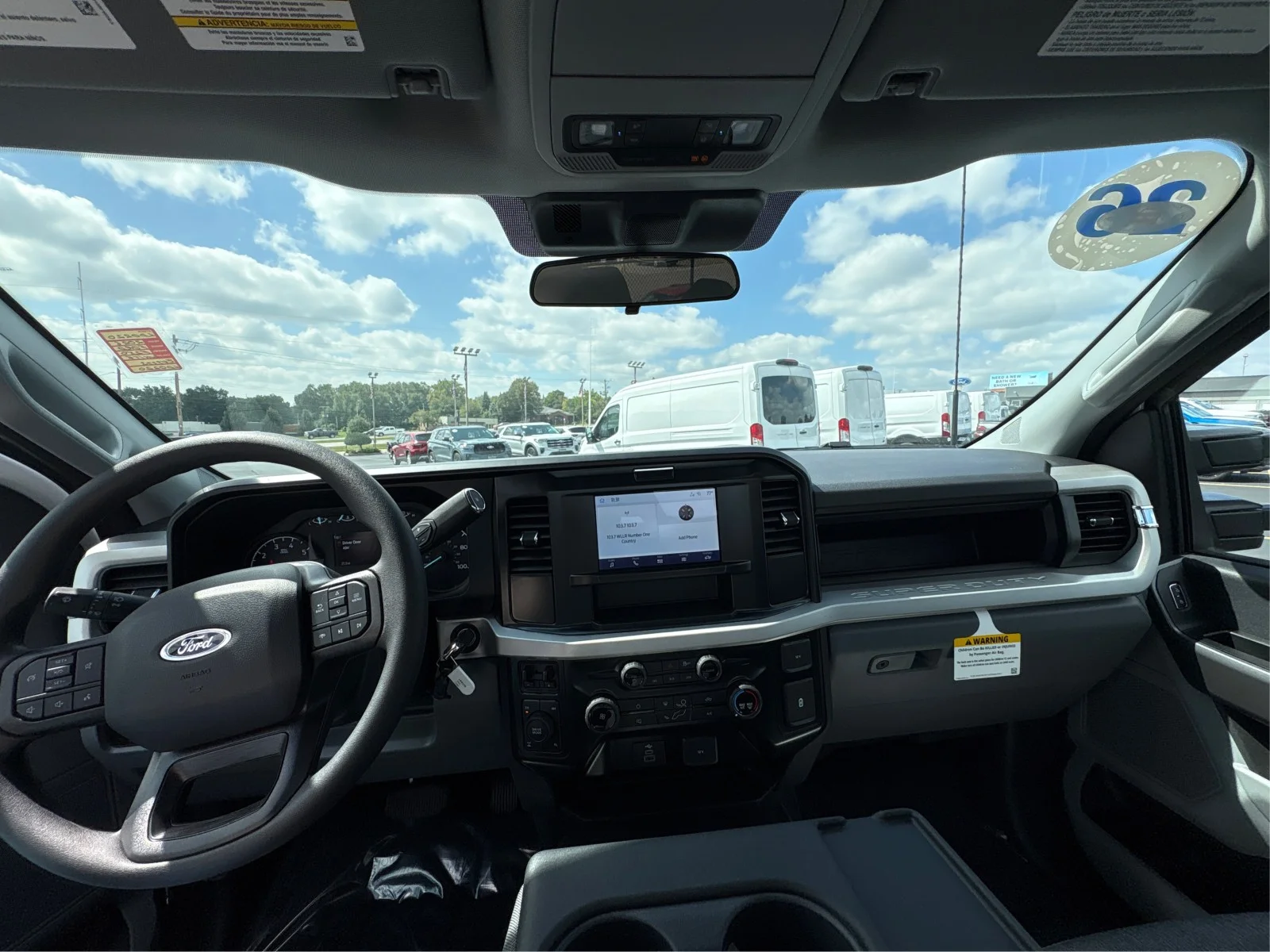 New 2026 Oxford White Ford F-250® XL image 19