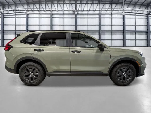New 2027 Ash Green Metallic Honda TrailSport Hybrid AWD image 8