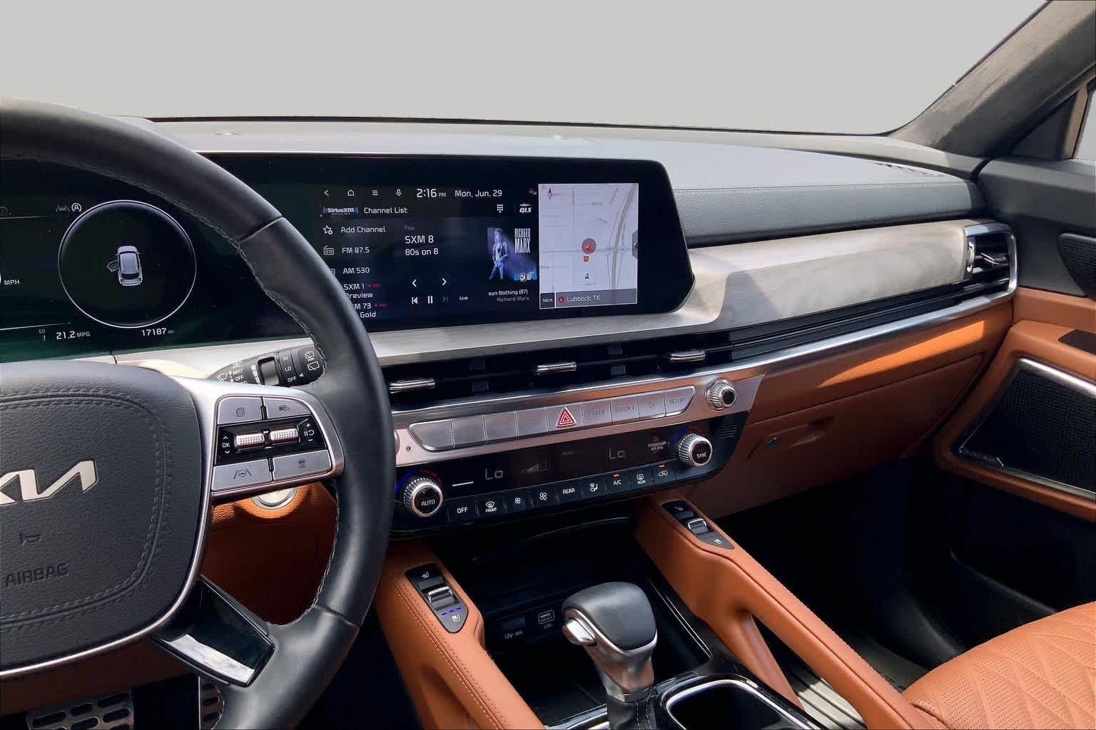 Used 2025 Midnight Lake Blue Kia SX-Prestige X-Line image 7