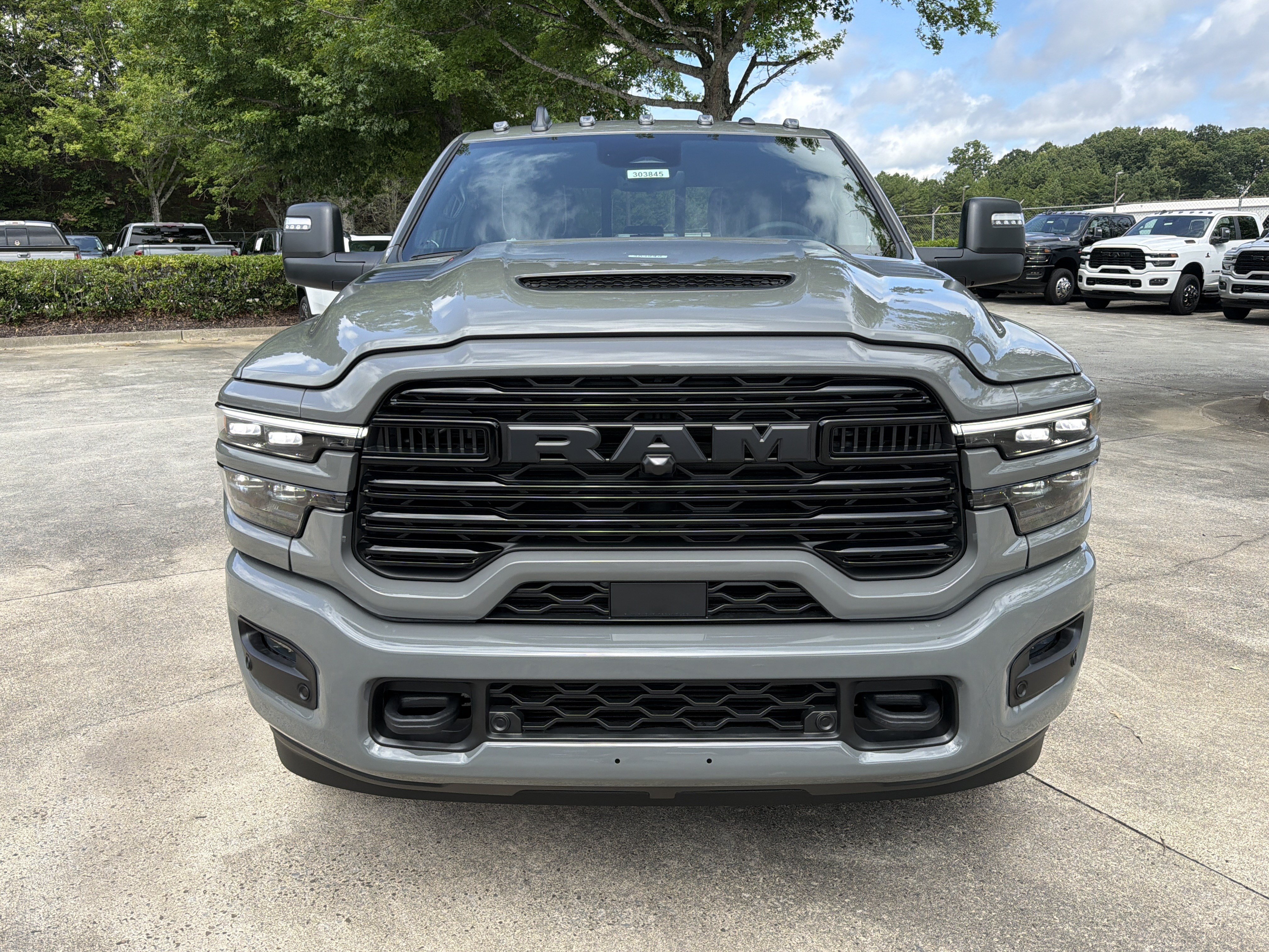 New 2026 Ceramic Gray Clearcoat RAM Laramie DRW / DUALLY image 2