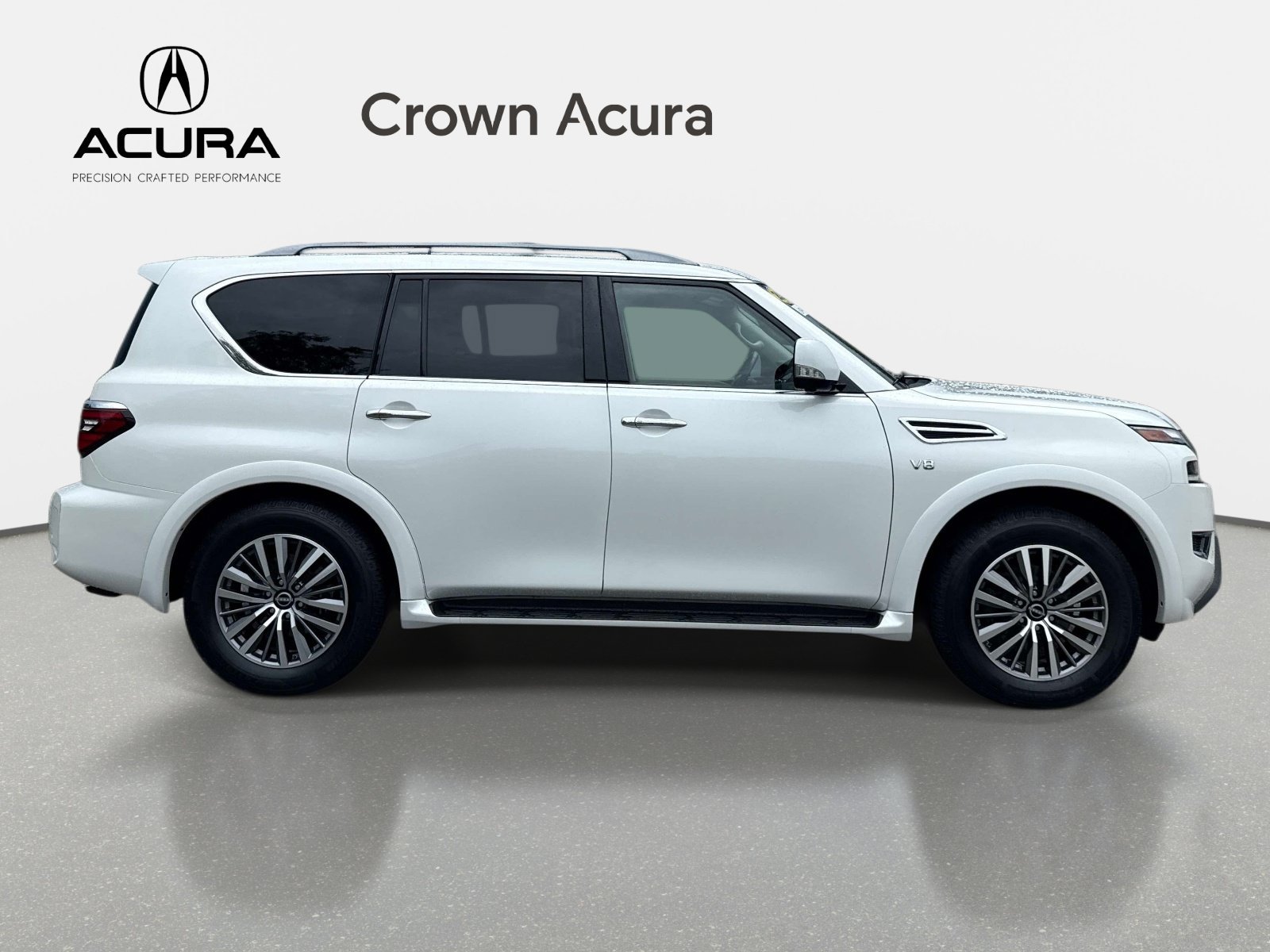 Used 2022 Aspen White TriCoat Pearl Nissan SL image 5