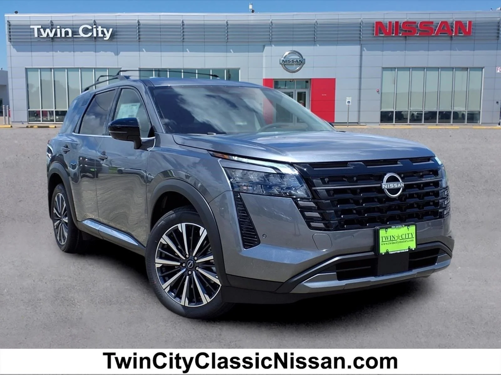 New 2026 Gray Nissan Platinum image 1