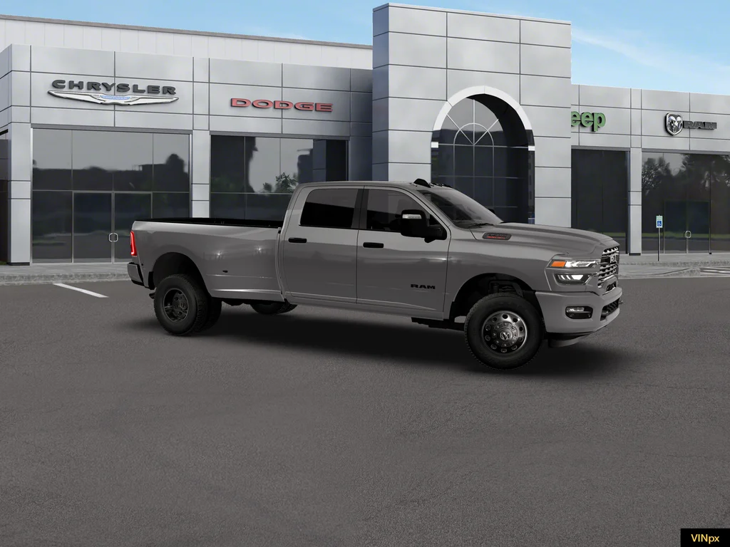 New 2026 Ceramic Gray Clear-Coat Exterior Paint RAM Big Horn Night Edition image 10