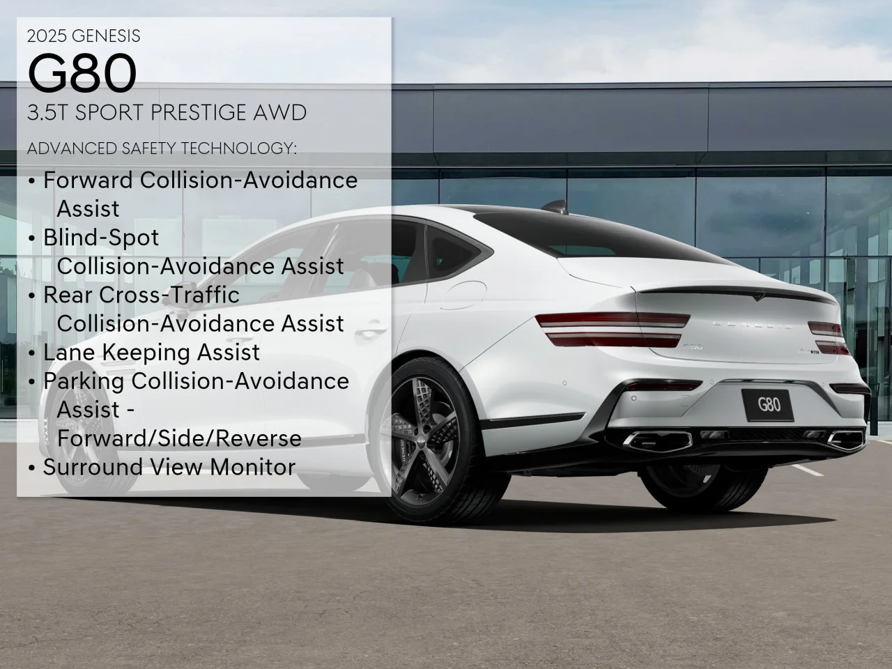2025 GENESIS G80 Sport Prestige - Photo 7