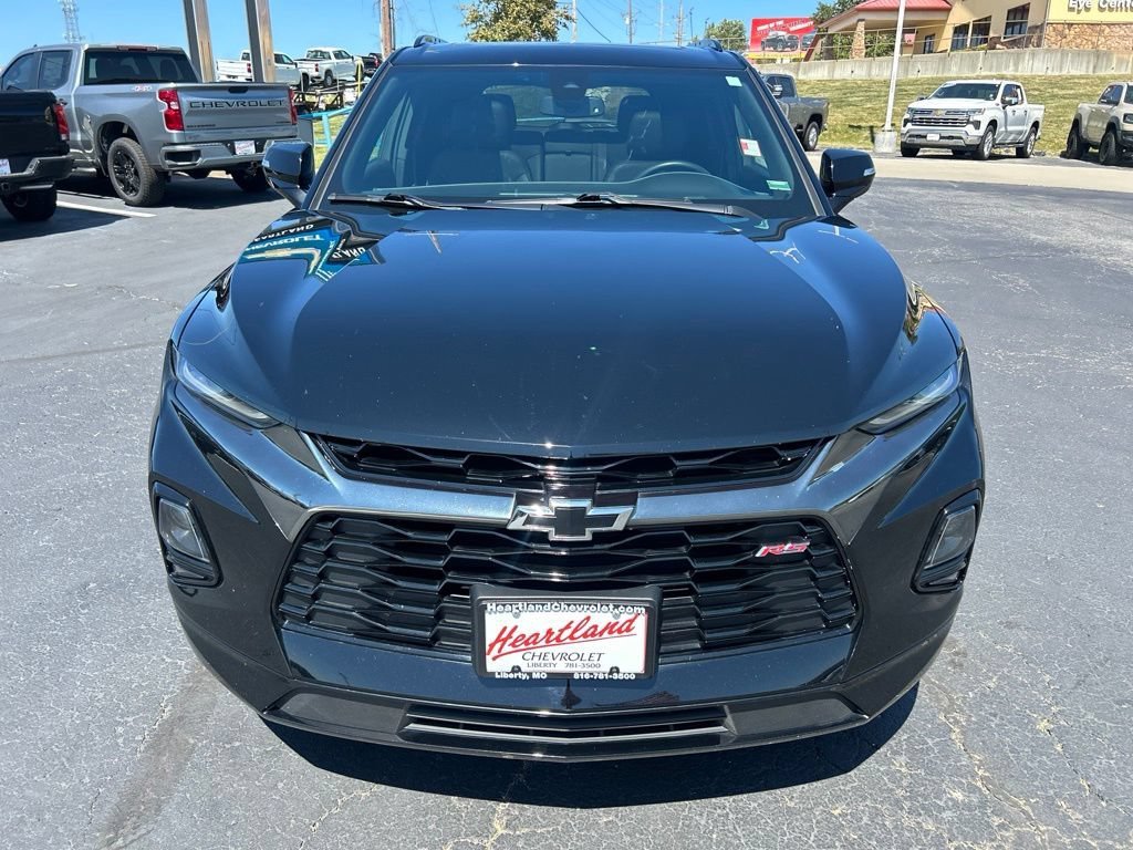 Used 2022 Chevrolet Blazer RS with VIN 3GNKBKRS6NS142248 for sale in Kansas City