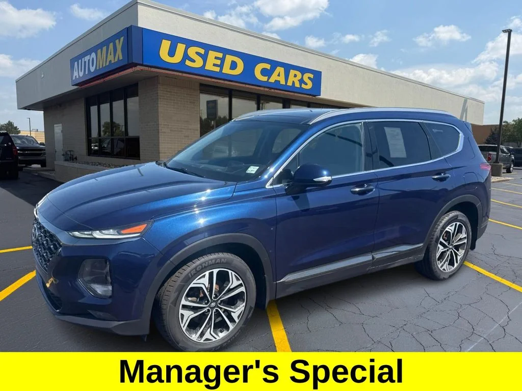 Used 2020 Stormy Blue Hyundai Limited image 1