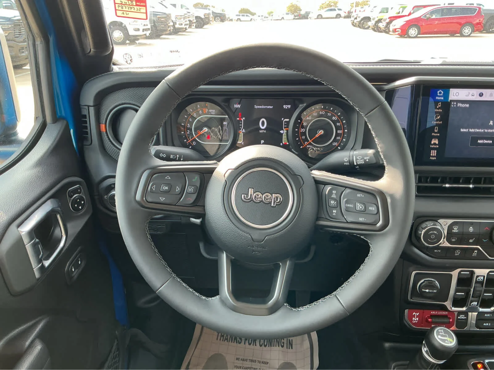 Used 2025 Hydro Blue Pearlcoat Jeep Mojave image 24
