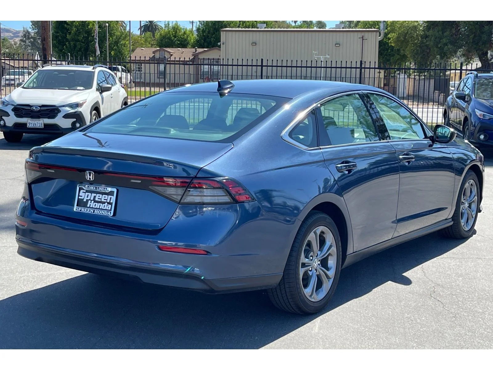 Used 2024 Canyon River Blue Metallic Honda EX image 6