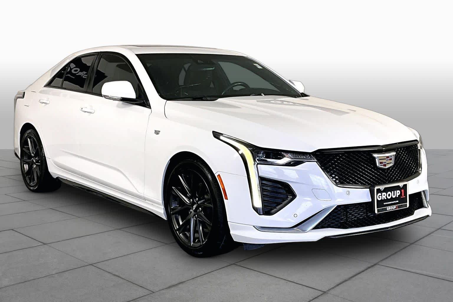 Used 2022 Summit White Cadillac Sport image 3