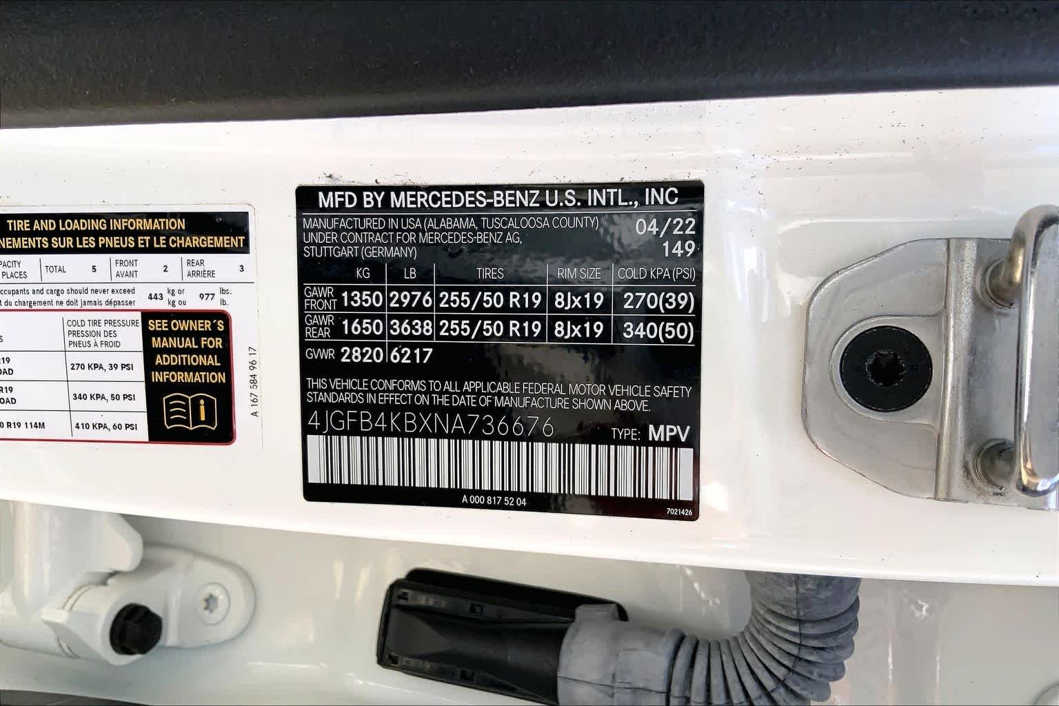 Used 2022 Polar White Mercedes-Benz GLE 350 image 32