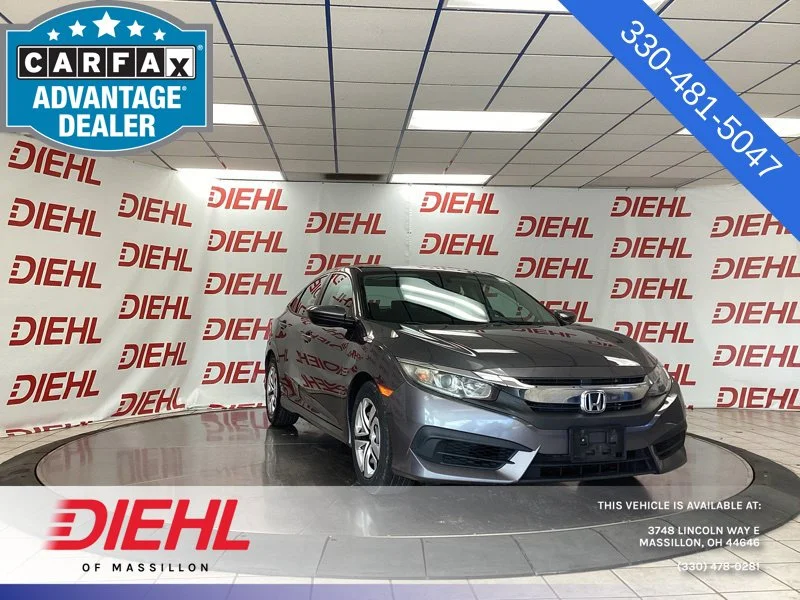 Used 2016 Gray Honda LX image 1