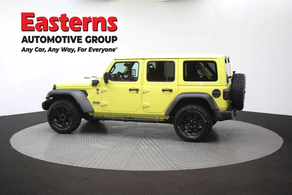 Used 2023 Yellow Jeep Willys 4xe image 61