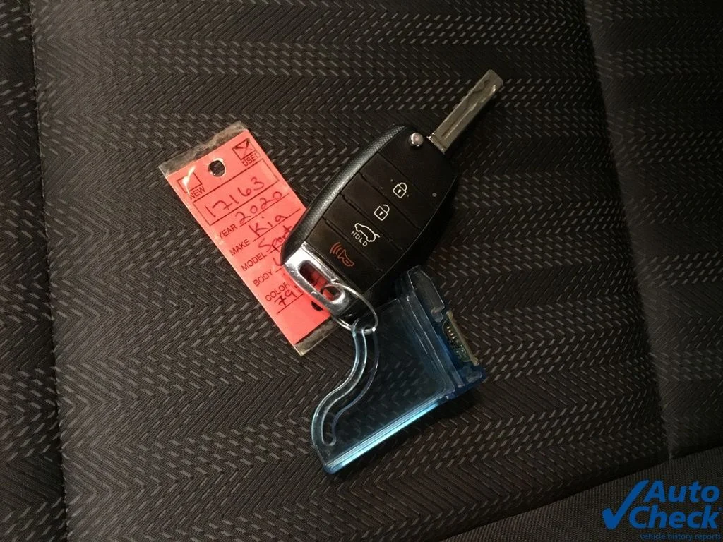Used 2020 Blue Kia LX image 49