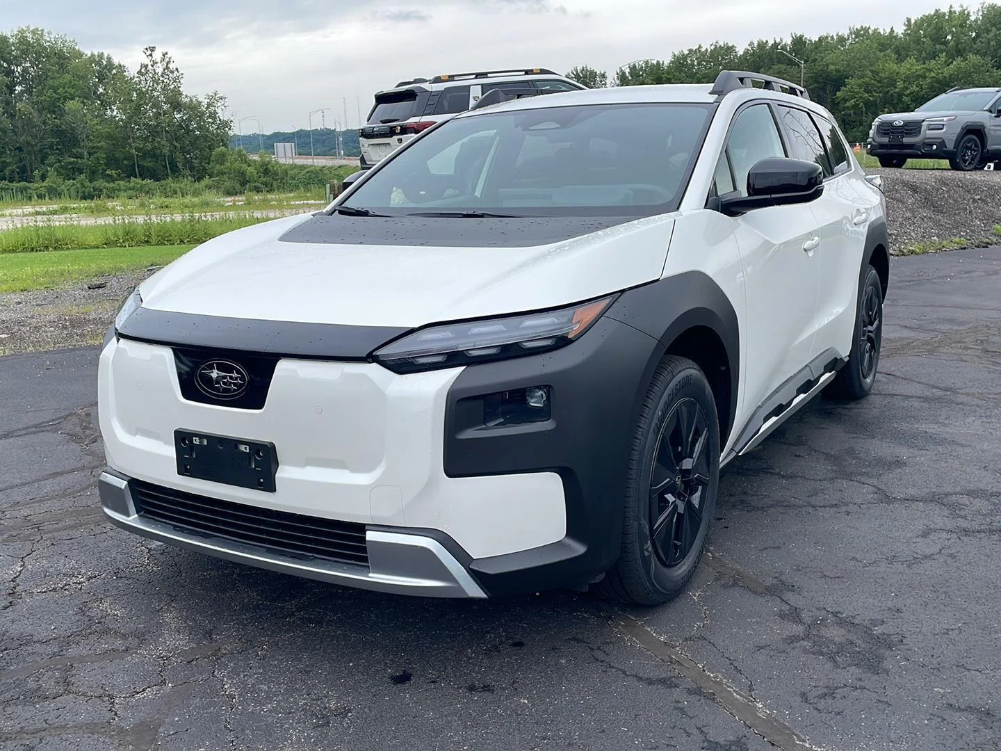 New 2026 Crystal White Pearl Subaru Premium image 1