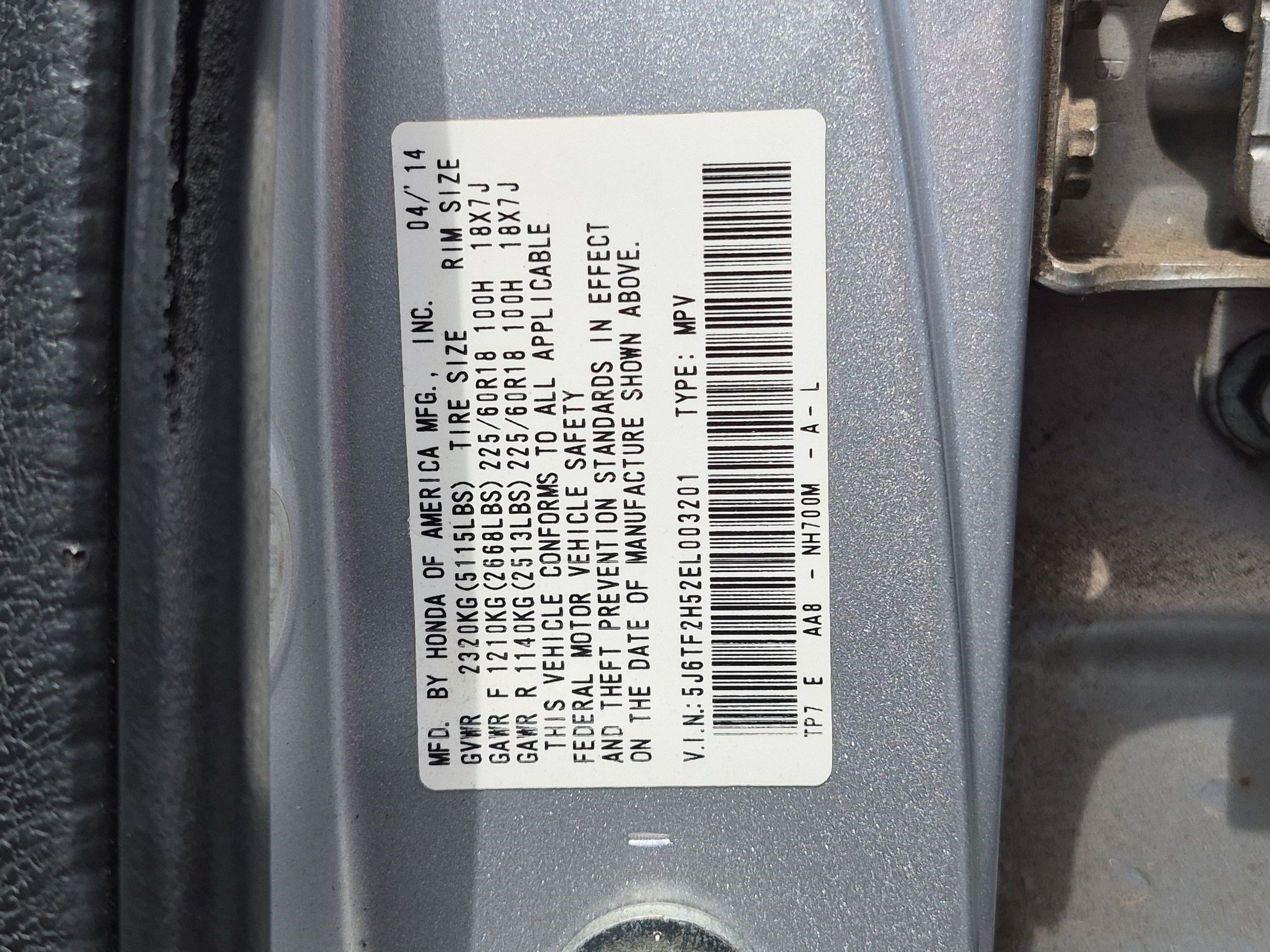 Used 2014 Silver Honda EX-L image 34