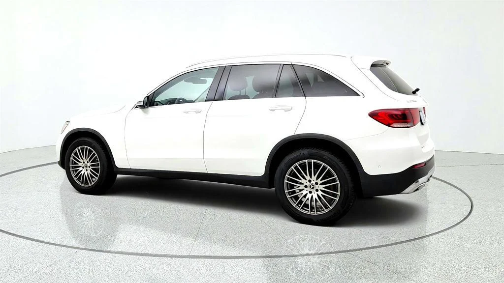 Used 2022 Polar White Mercedes-Benz GLC 300 4MATIC® w/ Panorama Roof & 12.3
