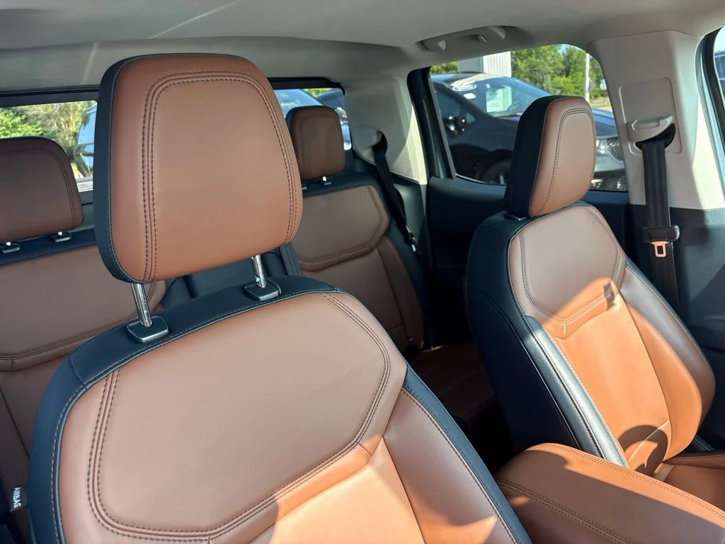 Used 2024 Azure Gray Metallic Tri-Coat Ford Lariat image 35